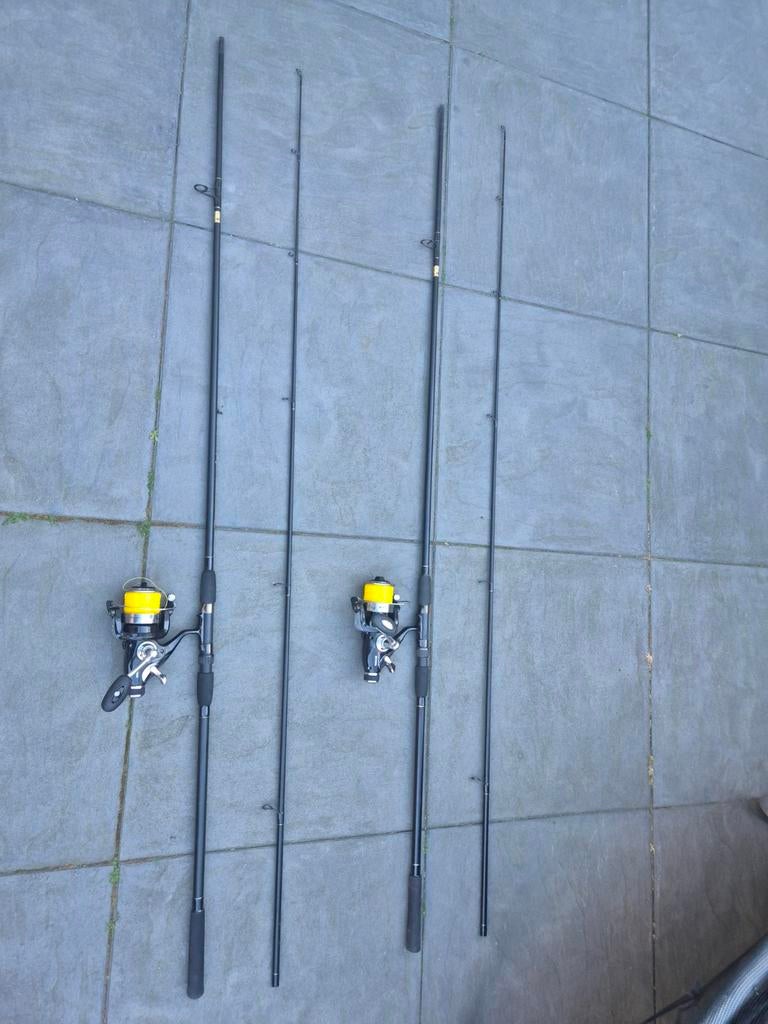 2x DAM Andy Little Carp Fighter 12 FT met SPRO LCS Big Fish, Watersport en Boten, Ophalen of Verzenden, Gebruikt, Complete set