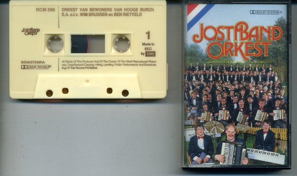 Jostiband Orkest Huisorkest Hooge Burch Zwammerdam mooi, Cd's en Dvd's, Ophalen of Verzenden, Gebruikt, 1 bandje, Origineel