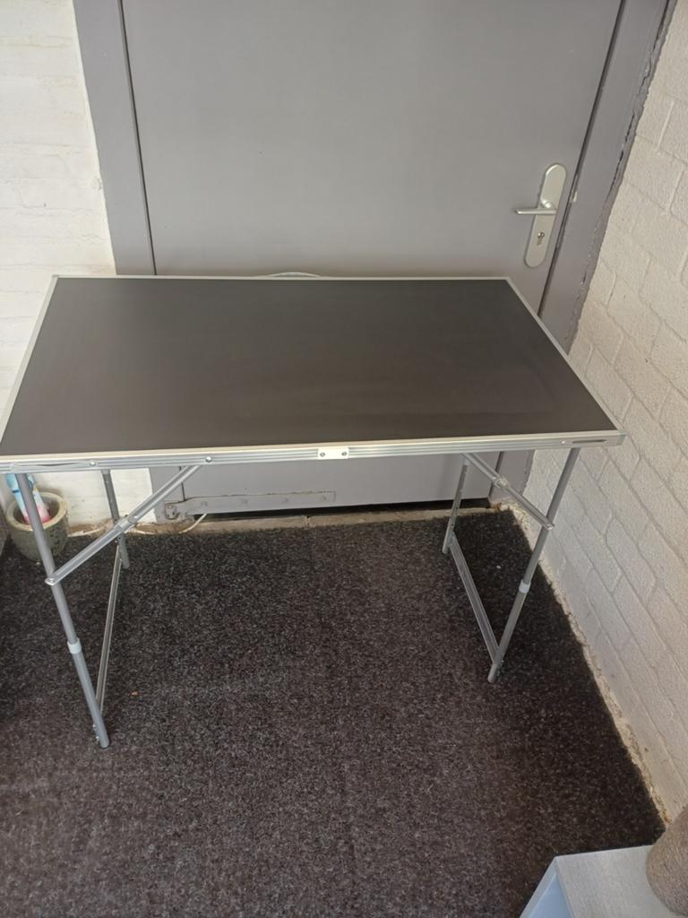 Parkside Klaptafel Campingtafel - Hoogte Verstelbaar, Caravans en Kamperen, Ophalen of Verzenden, Gebruikt, Campingtafel