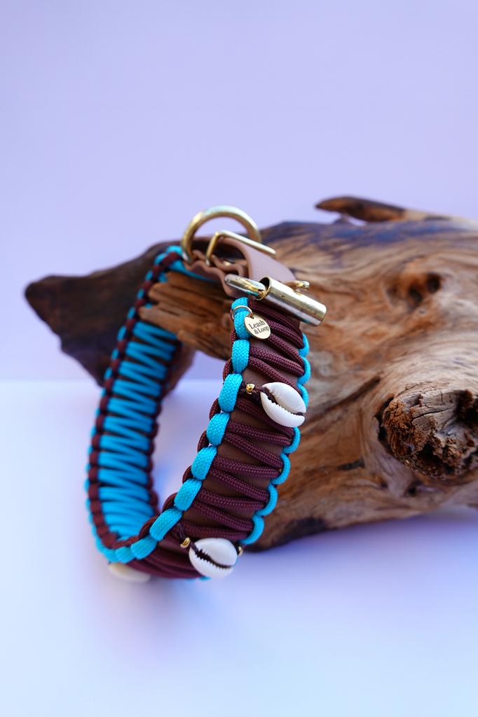 Halsband met schelpen op maat, Ophalen of Verzenden, Nieuw