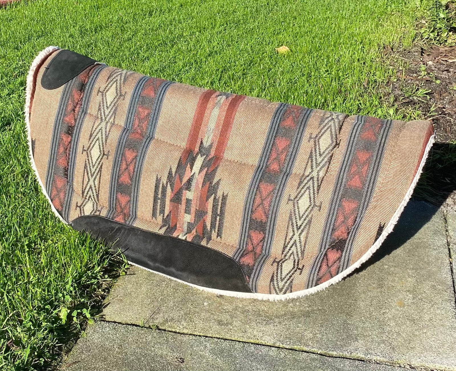 Toklat western saddle-pad roundskirt, Ophalen of Verzenden, Gebruikt