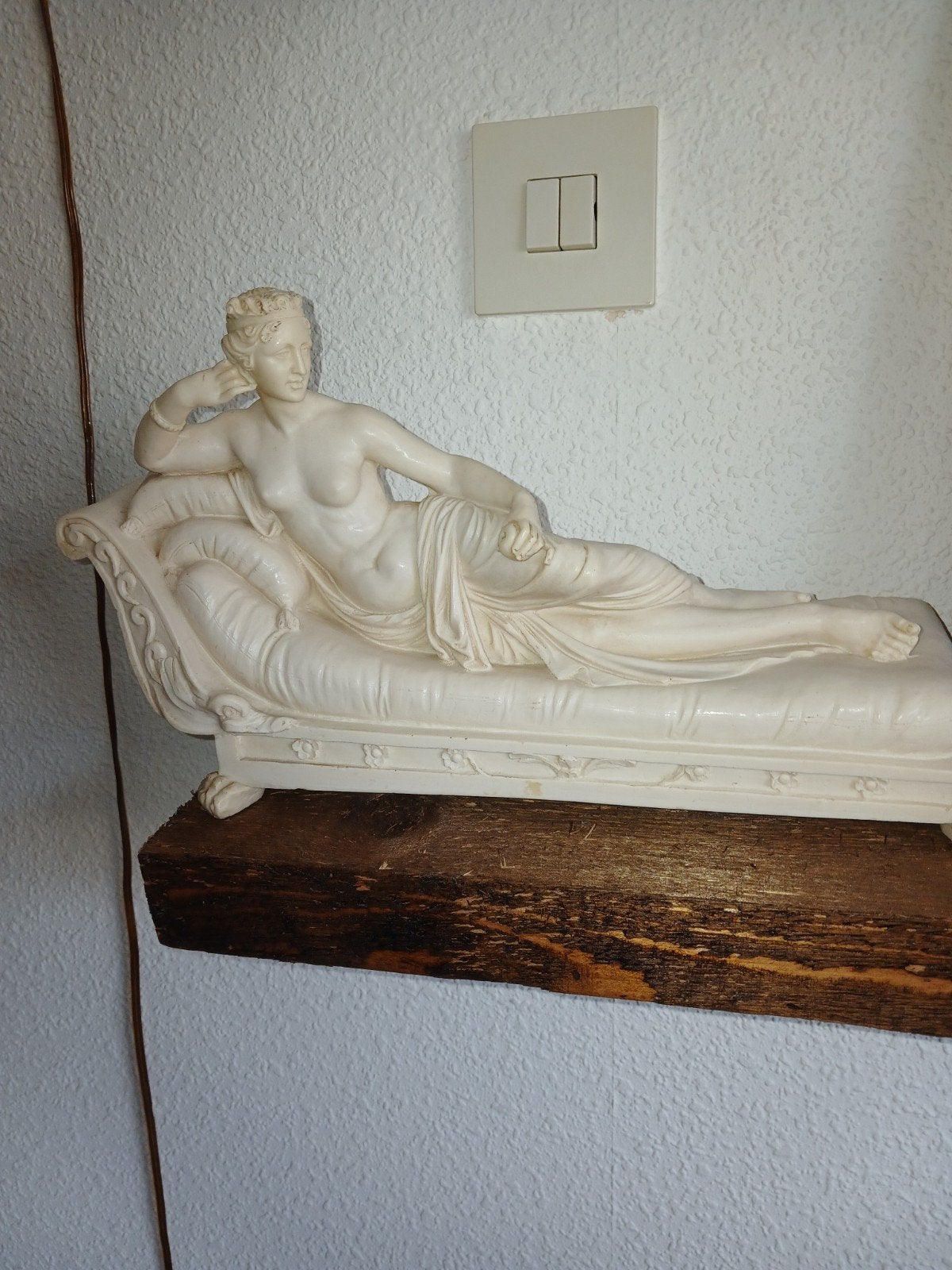 Grieksbeeld  20 cm hoog  32 breed, Ophalen of Verzenden