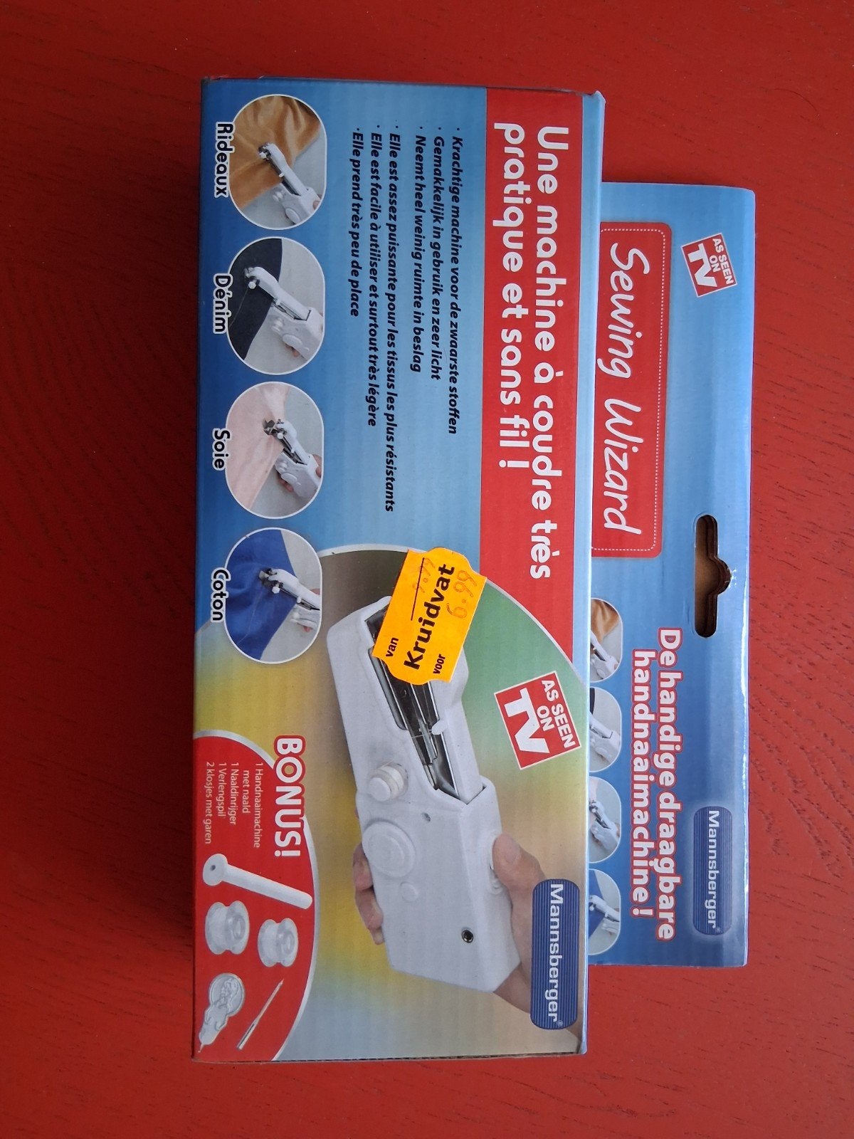 Kleine draagbare handnaaimachine - Sewing Wizard, Ophalen of Verzenden, Nieuw, Naaimachine, Overige merken