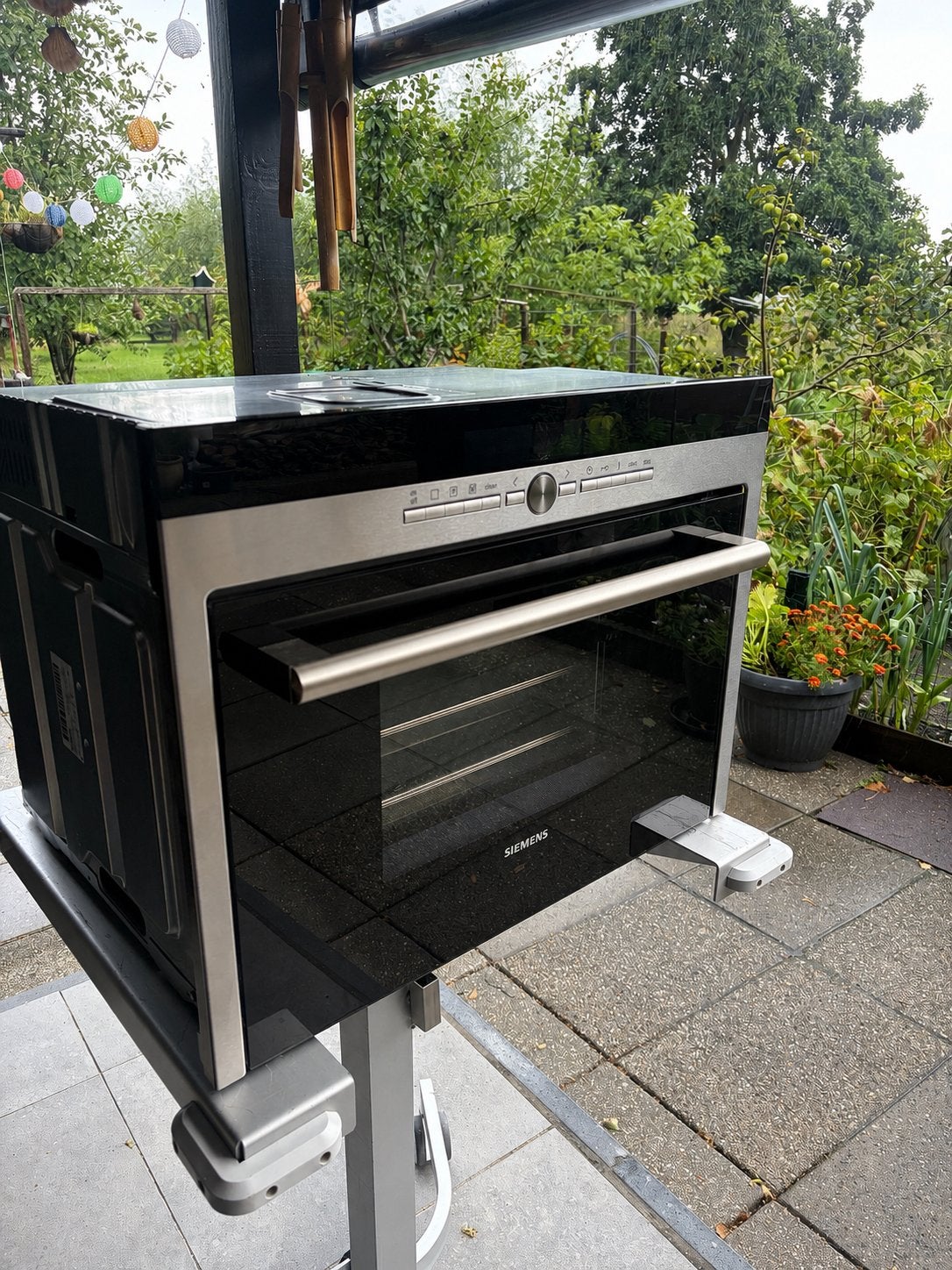 Siemens HB26D552 Stoomoven - weinig gebruikt, Witgoed en Apparatuur, Ovens, 45 tot 50 cm, Siemens, Ophalen of Verzenden, Inbouw