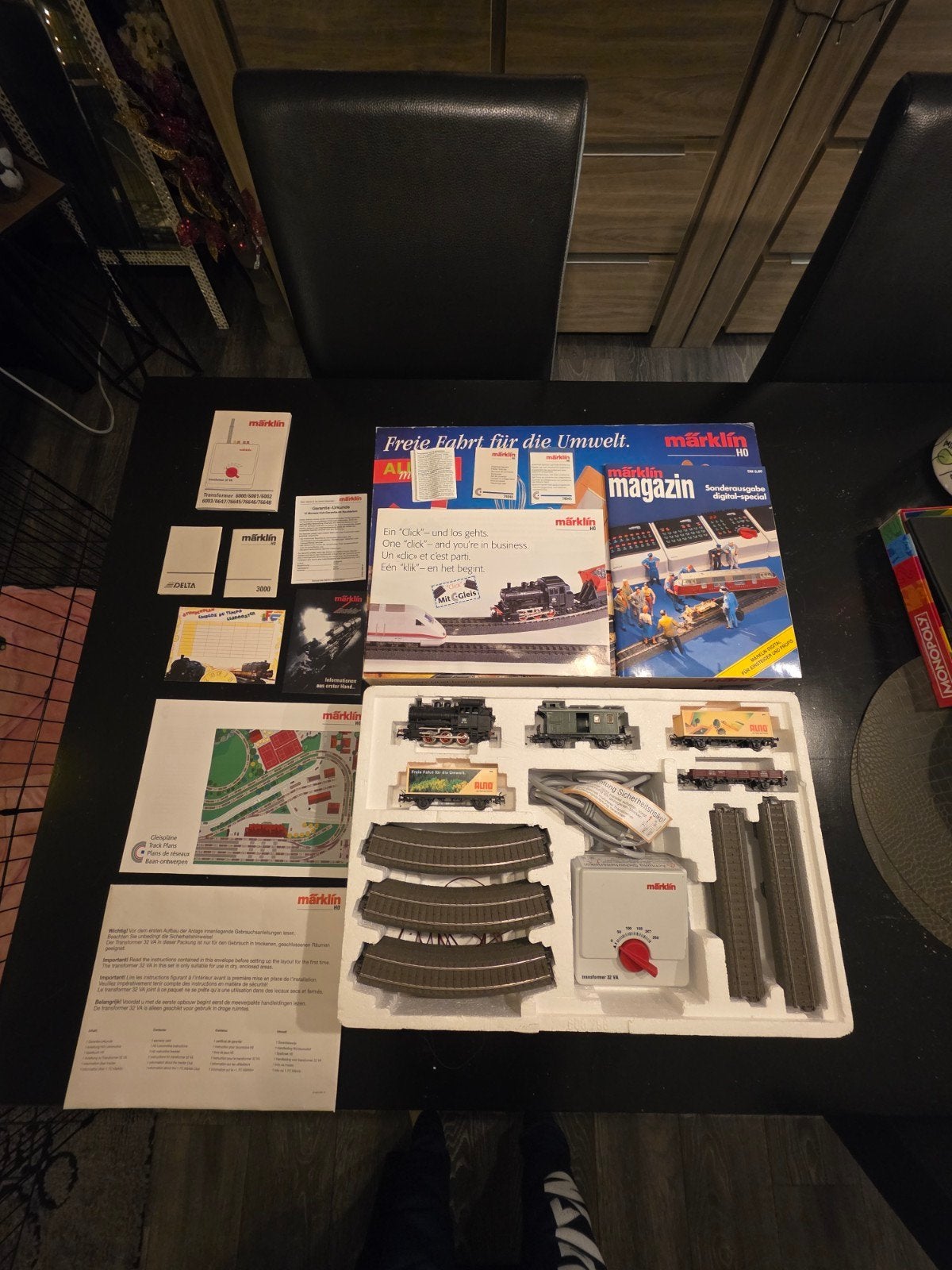[NIEUWSTAAT] Märklin H0 ALNO Reclameset - OVP (Getest), Ophalen, Wisselstroom, Treinset, Nieuw