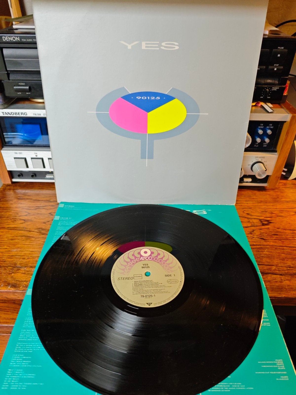 YES - 90125 LP (1983) - Classic Rock Vinyl, LP, Inclusief insert, Ophalen of Verzenden, Zo goed als nieuw