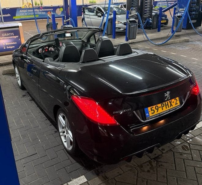 Peugeot 308 CC | 2011 | CABRIO | NAP | | NAVI | moet nu weg., Auto's, Voorwielaandrijving, 1490 kg, Zwart, Cabriolet