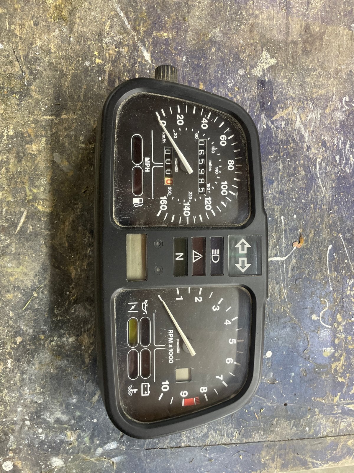 BMW Motorfiets Dashboard Instrumentenpaneel, Ophalen of Verzenden, Gebruikt