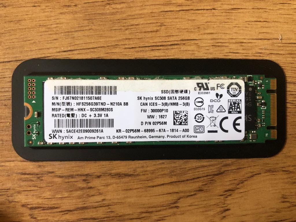 SK hynix SC308 SATA 256GB SSD, Intern, Gebruikt, Ophalen of Verzenden, SK Hynix