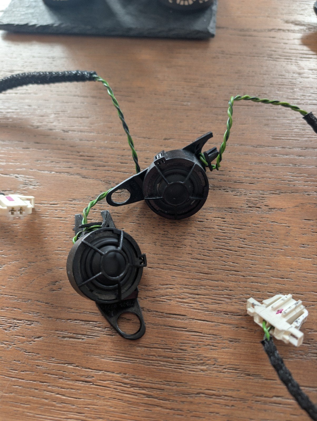 BMW E46 Sedan Tweeters Voordeuren 8 Ohm HAES OEM, Auto diversen, Ophalen of Verzenden, Gebruikt