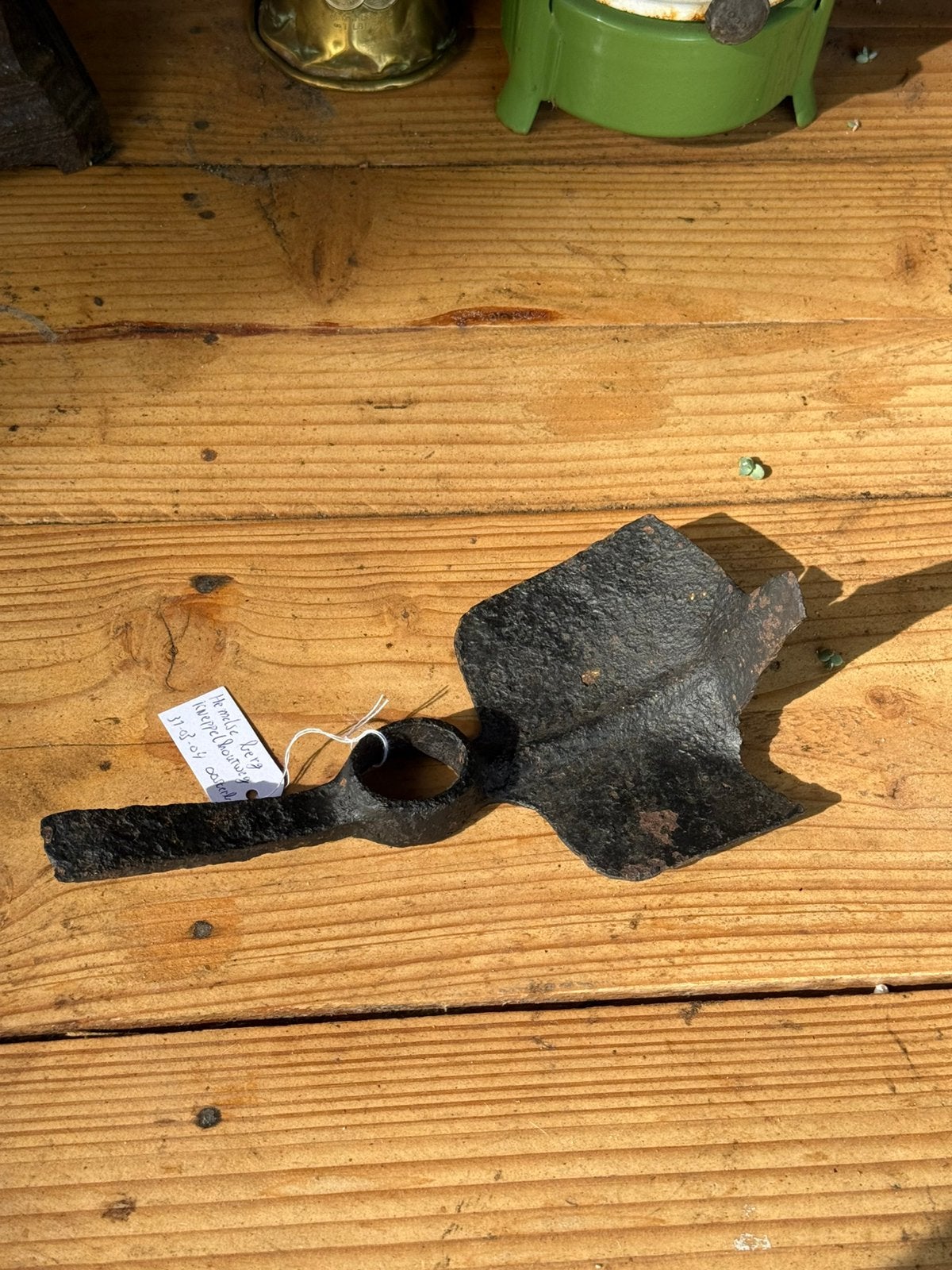 Britse entrenching tool, 2nd south staffordshire, Oosterbeek, Ophalen of Verzenden, Luchtmacht, Engeland, Hulzen of Bodemvondsten