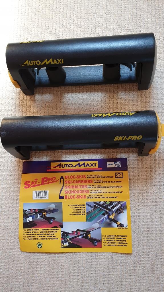 Te koop: skidragers op auto, Auto diversen, Ophalen, Zo goed als nieuw