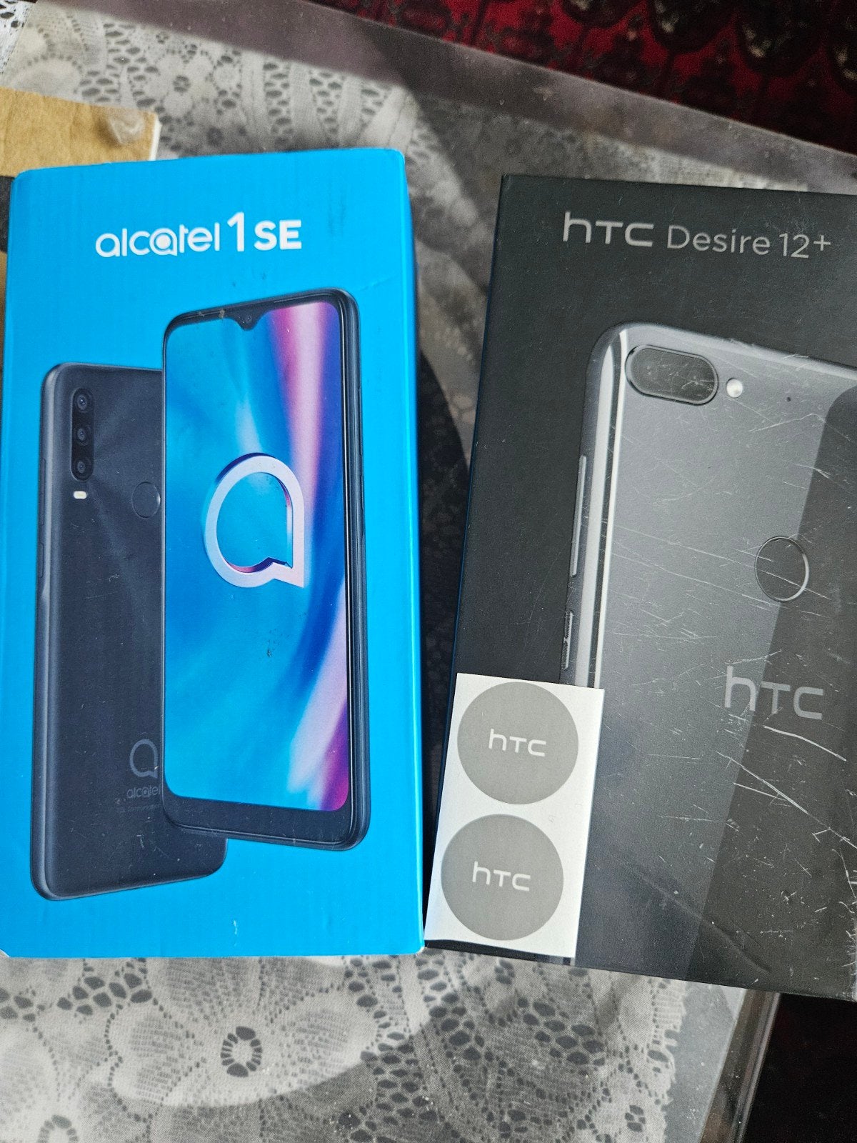 HTC Desire 12+ en Alcatel 1 SE - Nieuw in doos, Telecommunicatie, Ophalen, HTC, Zwart, Nieuw