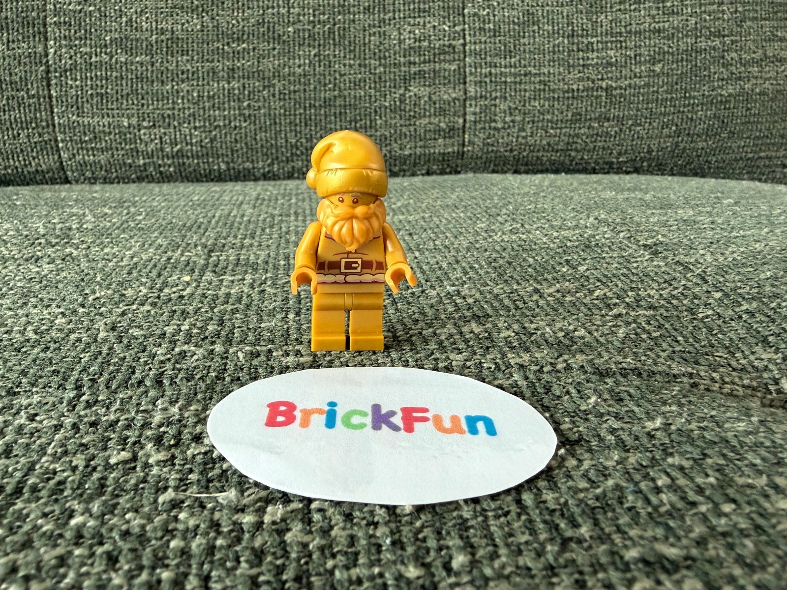 Lego minifiguur gouden kerstman. Nieuw!, Kinderen en Baby's, Ophalen of Verzenden, Nieuw
