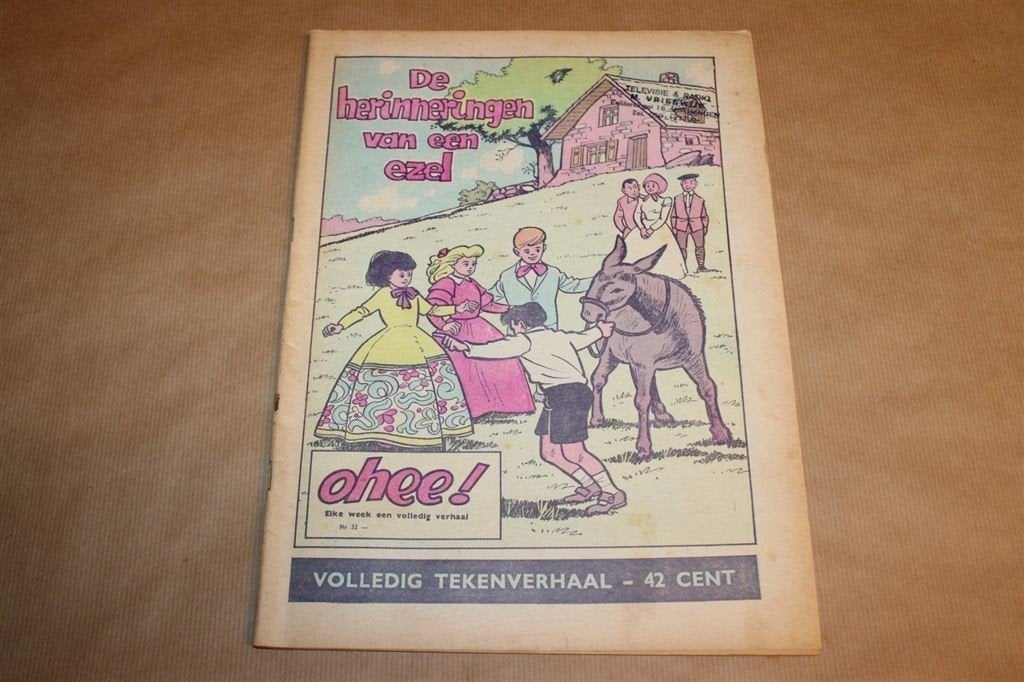 Ohee - Nr. 32 - 1963, Boeken, Stripboeken, Eén stripboek, Ophalen of Verzenden, Zo goed als nieuw