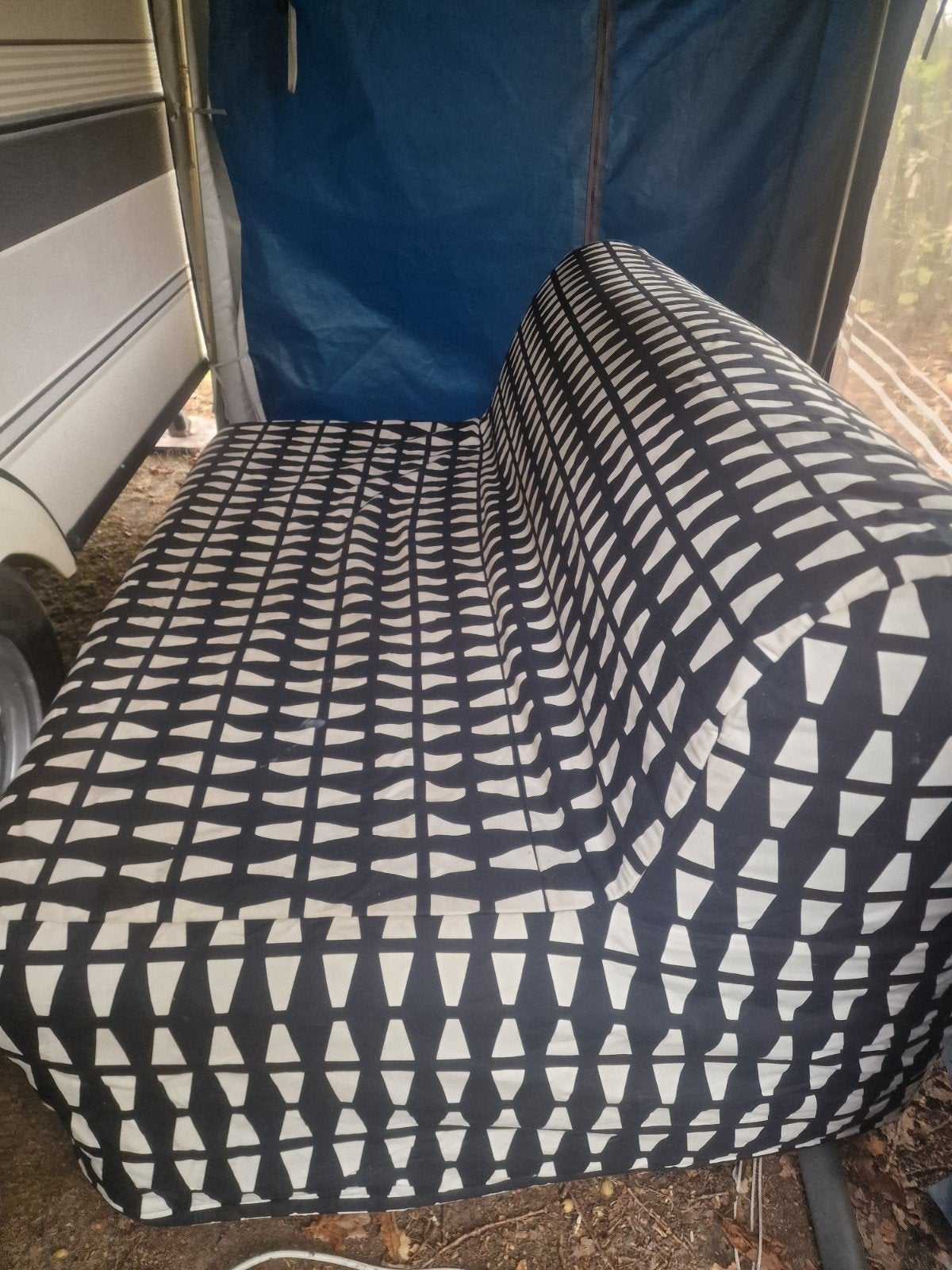Ikea Lyckelse slaapbank, Ophalen, Gebruikt, Tweepersoons