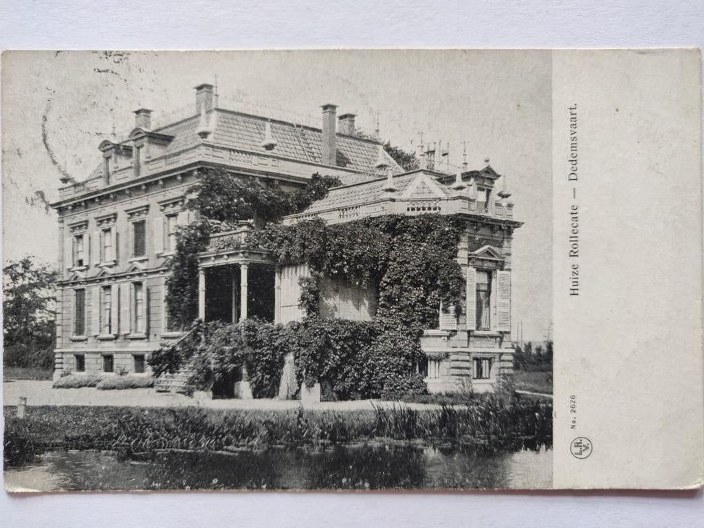 X1425 Dedemsvaart 1908 naar Delden, Ophalen of Verzenden, Voor 1920, Noord-Holland