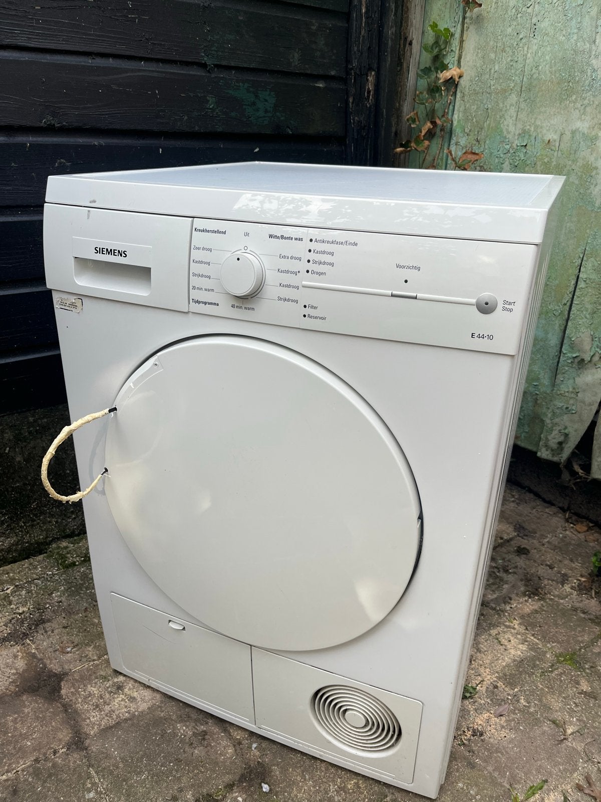 Siemens WT44E100NL Condensdroger moet weg!!!, Witgoed en Apparatuur, Wasdrogers, Ophalen, 6 tot 8 kg, Gebruikt, Voorlader