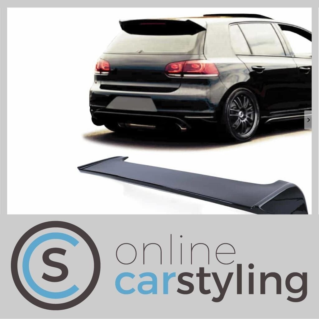 Achterklep spoiler VW Golf VI GTI Glossy Black, Auto diversen, Tuning en Styling, Ophalen of Verzenden