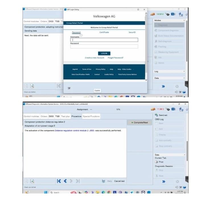 Odis online services, Ophalen