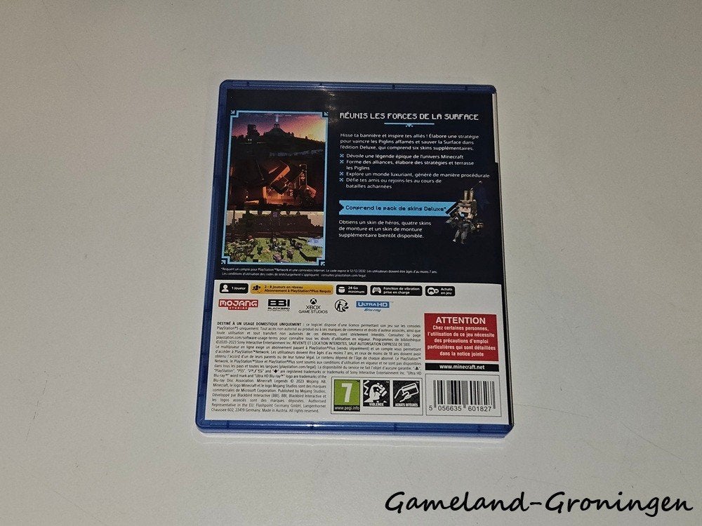 Minecraft Legends Deluxe Edition (PS5), Gebruikt, -, -, Ophalen of Verzenden