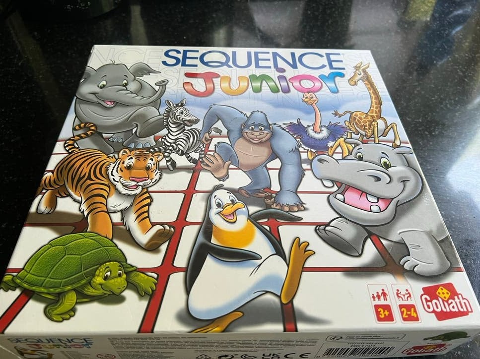 Sequence Junior Bordspel - Goliath, Een of twee spelers, Ophalen of Verzenden, Zo goed als nieuw