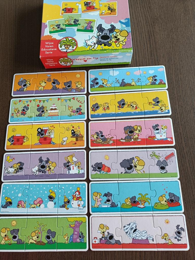 Woezel en Pip Puzzel - Spelend Leren!, Kinderen en Baby's, Speelgoed | Kinderpuzzels, Ophalen of Verzenden, Meer dan 50 stukjes