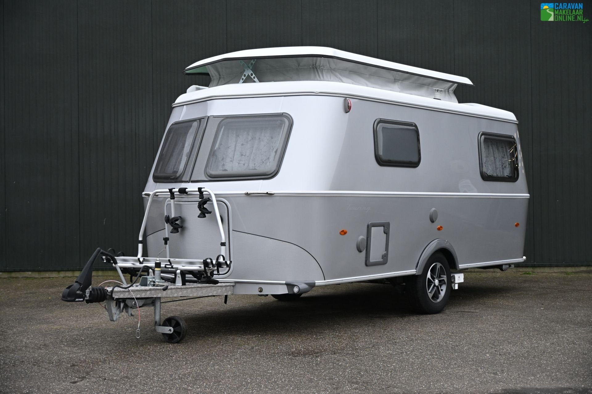 Eriba Touring Troll 540 Cass.luifel|Mover|Enkbedden|Fietsdr, Bedrijf, 4 tot 5 meter, Eriba, 2 aparte bedden