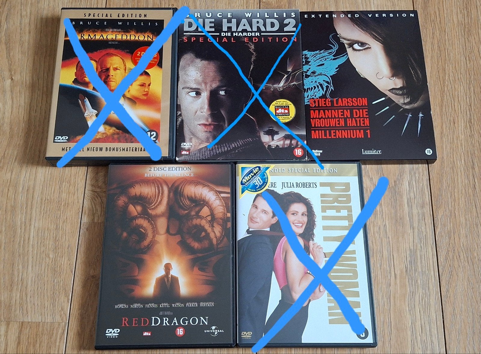 Red Dragon & Mannen Die Vrouwen Haten!, Cd's en Dvd's, Psychologische thriller, Engels, Vanaf 16 jaar, Nederlands