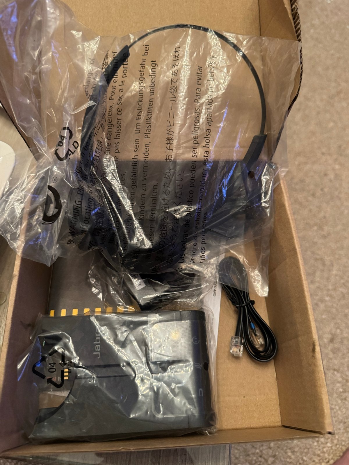 Jabra Pro 920 Duo Draadloze Headset - Nieuw in Doos, Ophalen of Verzenden, Nieuw