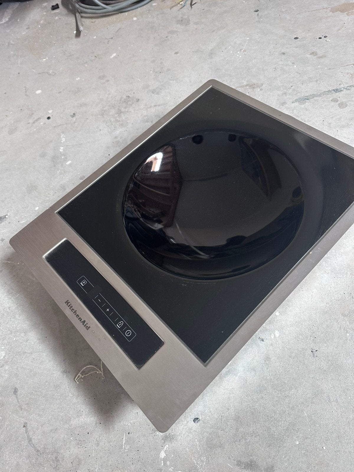 Kitchenaid wok inductieplaat kookplaat buitenkeuken keuken, Ophalen of Verzenden, Nieuw, Overige merken