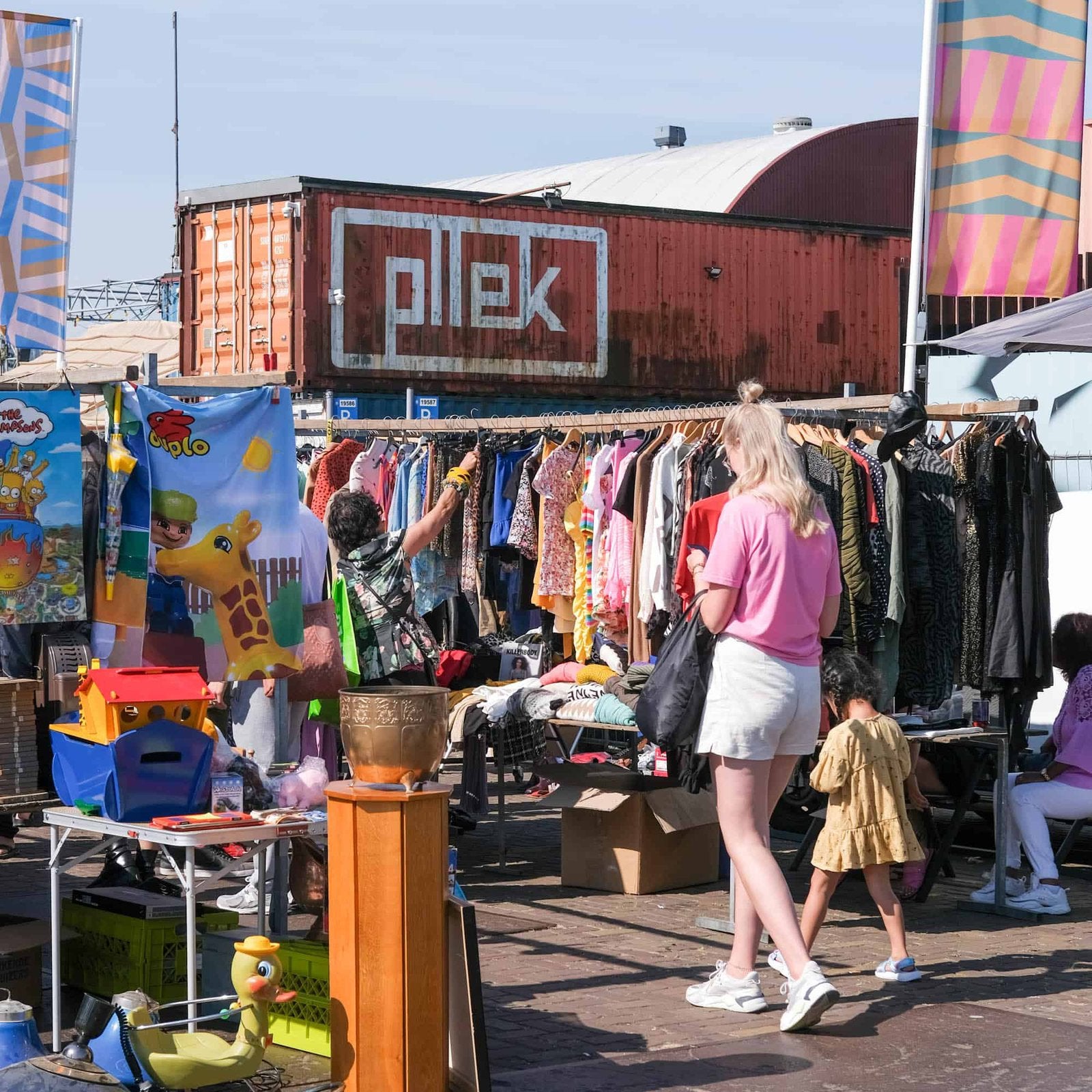 IJ HALLEN staanplaats hoekkraam zondag 26 juli, Eén persoon, Ticket of Toegangskaart
