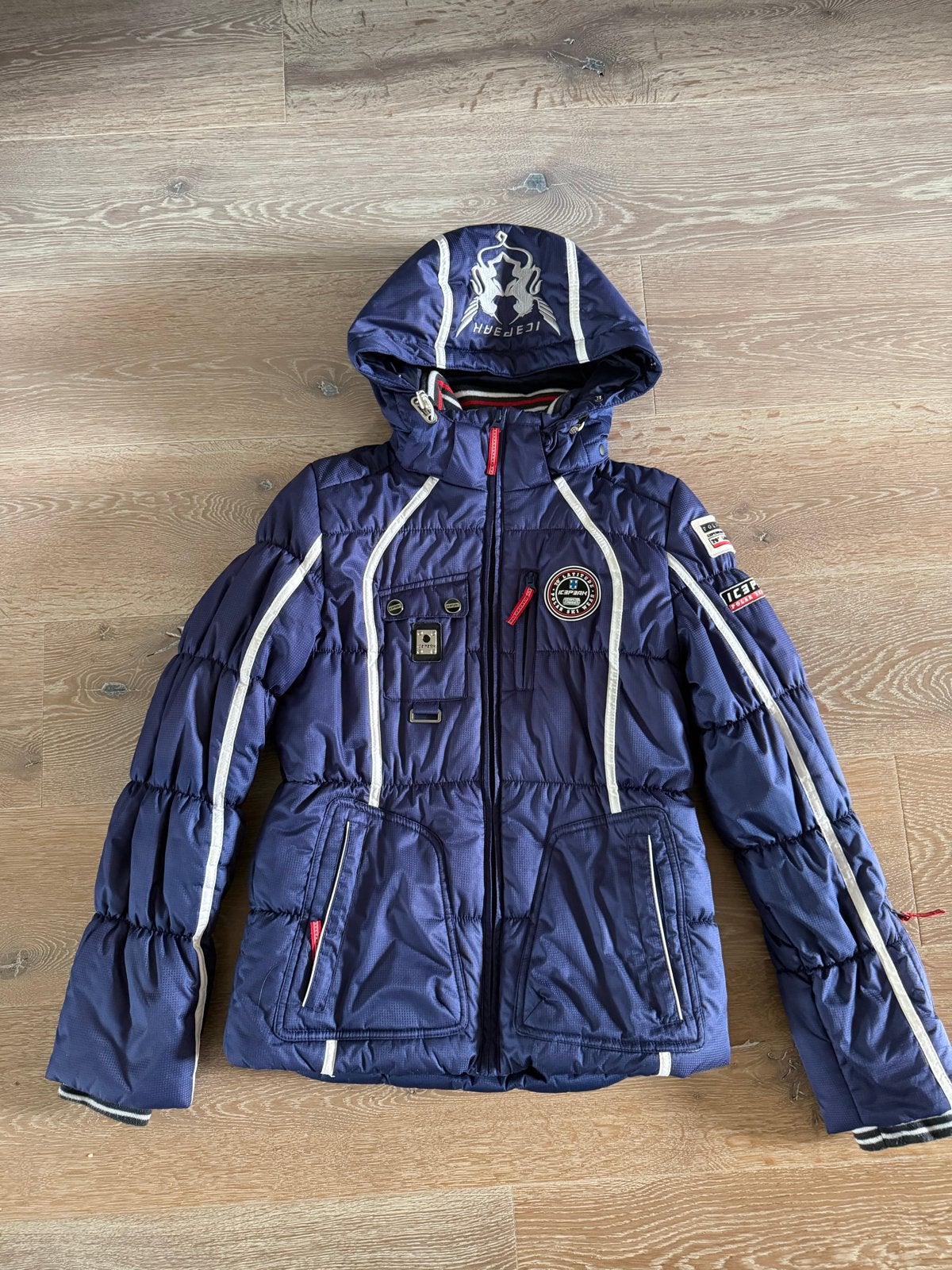 Icepeak ski-jas dames maat 36 (S) - Zo goed als nieuw, Kleding | Dames, Ophalen of Verzenden, Zo goed als nieuw, Maat 36 (S), Jack