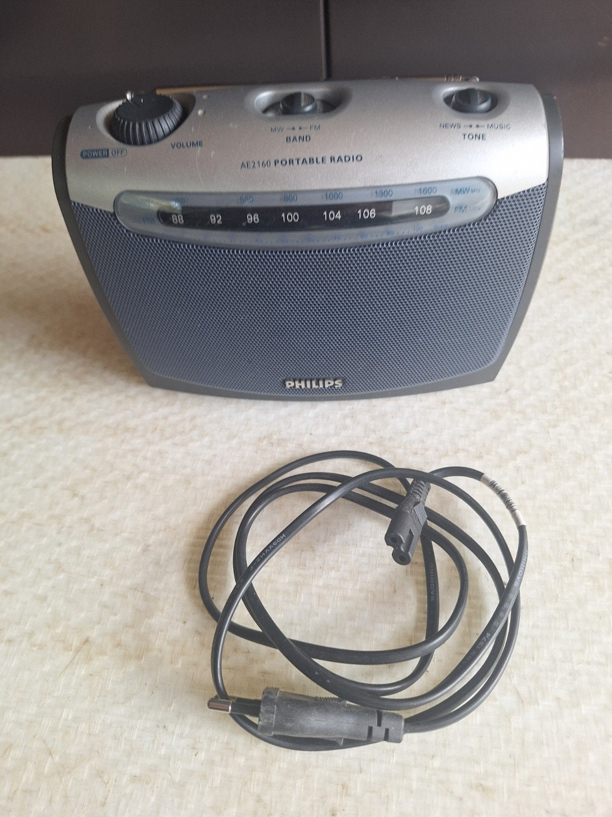 portable Radio Philips, Ophalen of Verzenden, Gebruikt