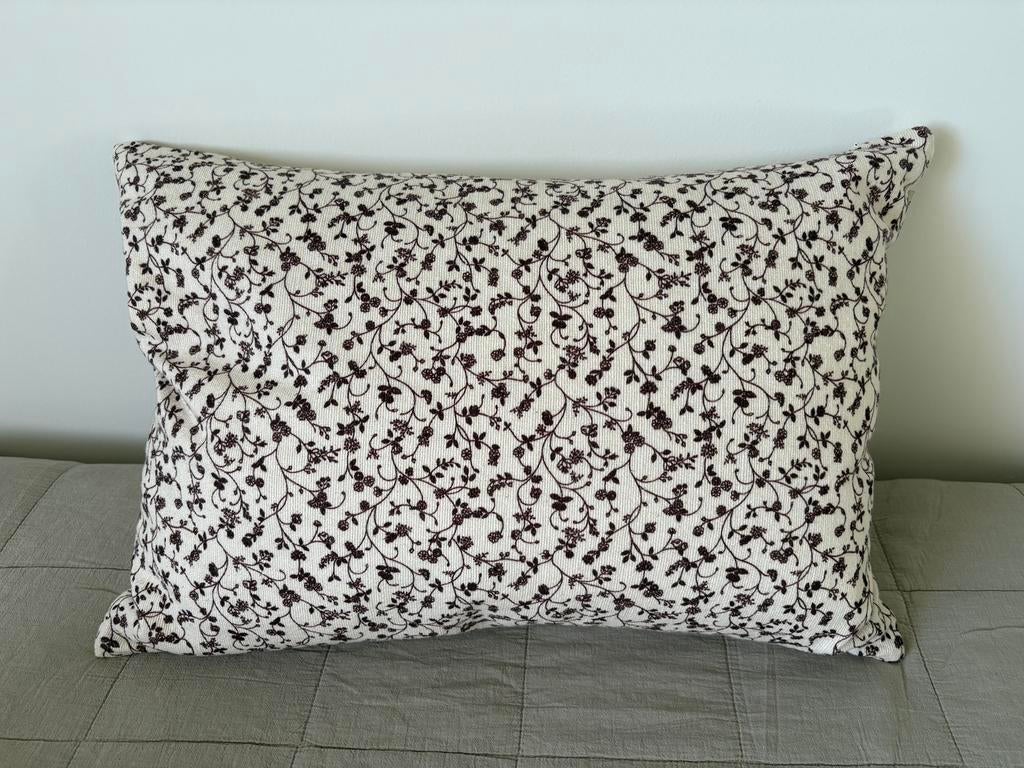 Meri-Lou sierkussen ‘Romee’, Ophalen of Verzenden, Nieuw, Beige, Rechthoekig