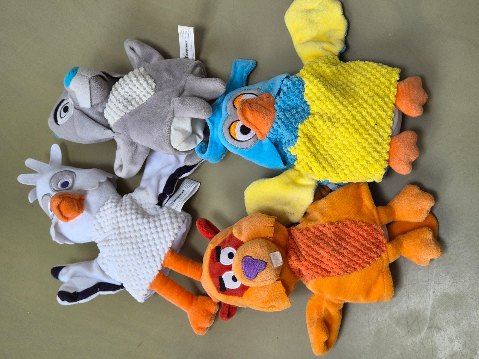 Fabeltjeskrant handpoppen set - Nieuwstaat, Overige merken, Overige karakters, Overige typen, Ophalen of Verzenden