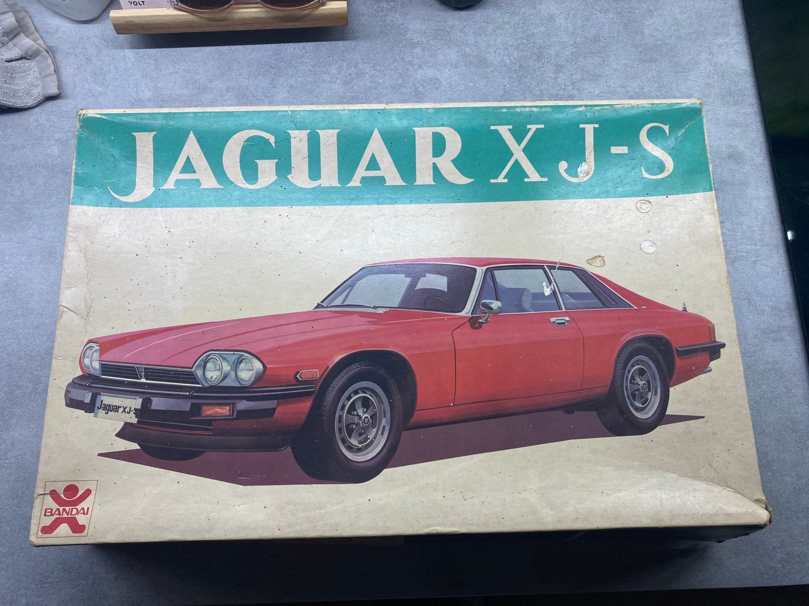Bandai Jaguar XJ-S 1:16 modelbouw auto., Overige merken, Auto, Groter dan 1:32, Ophalen of Verzenden