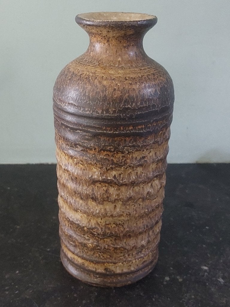 Vintage Vaas Loré keramiek jaren '60/'70 handgemaakt, Antiek en Kunst, Ophalen of Verzenden