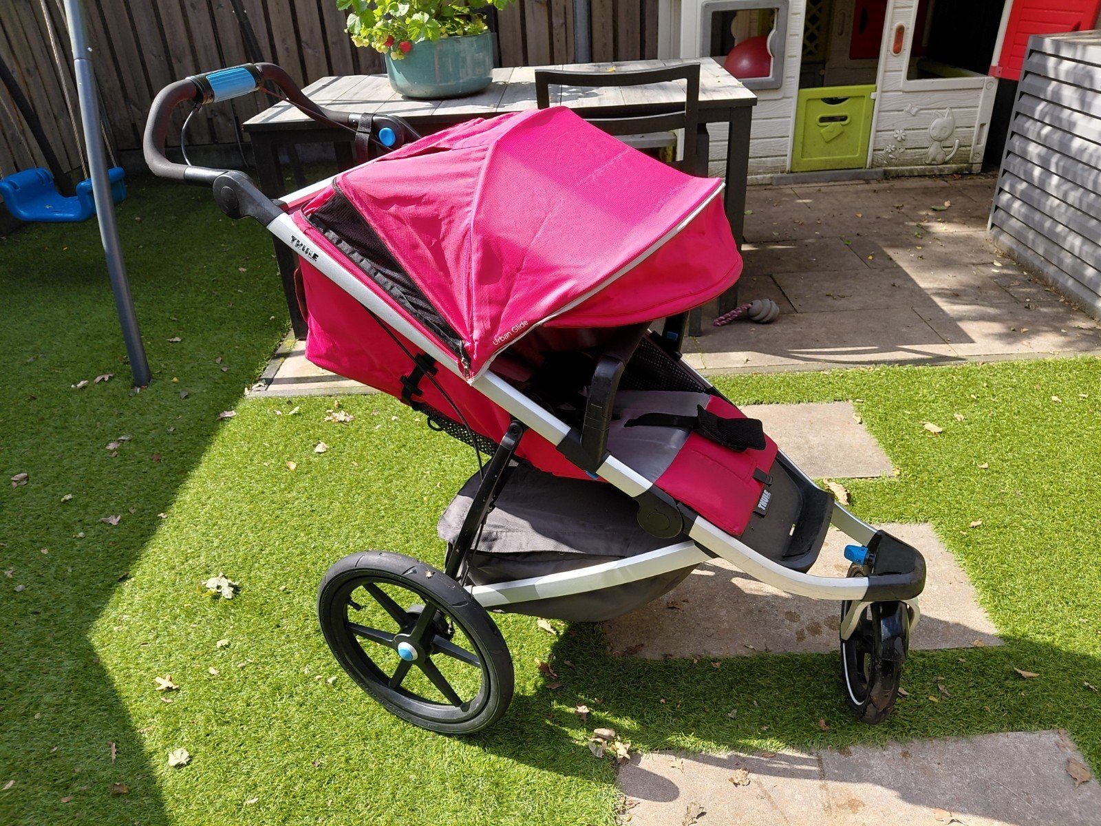 Thule Urban Glide 2 Combiwagen met reiswieg en accessoires, Ophalen, Gebruikt, Overige merken, Met reiswieg