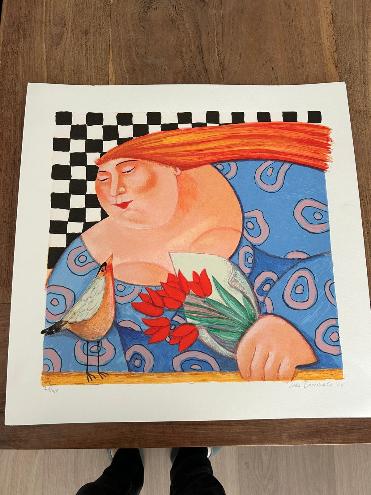 Ada Breedveld zeefdruk, Antiek en Kunst, Ophalen