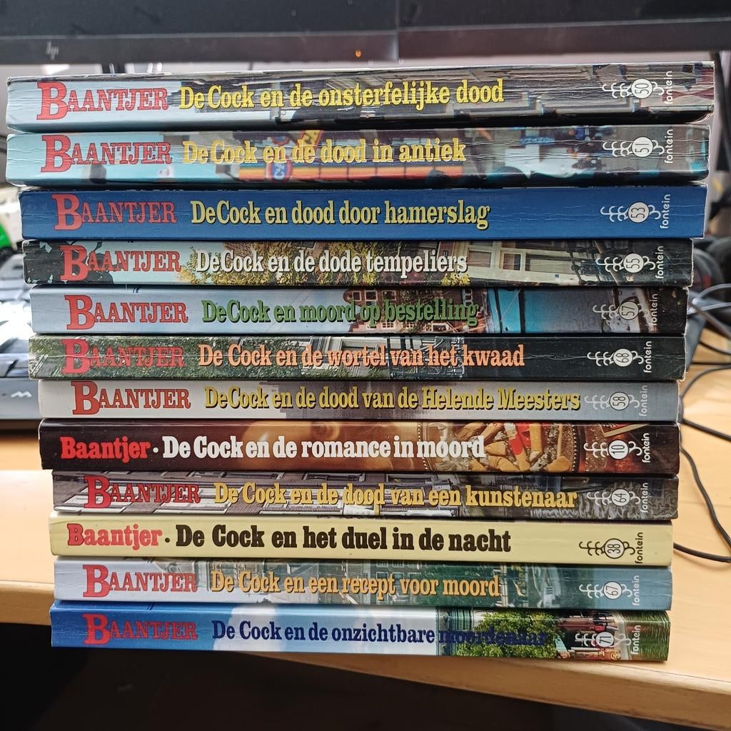 Baantjer pockets, Boeken, Ophalen, Gelezen