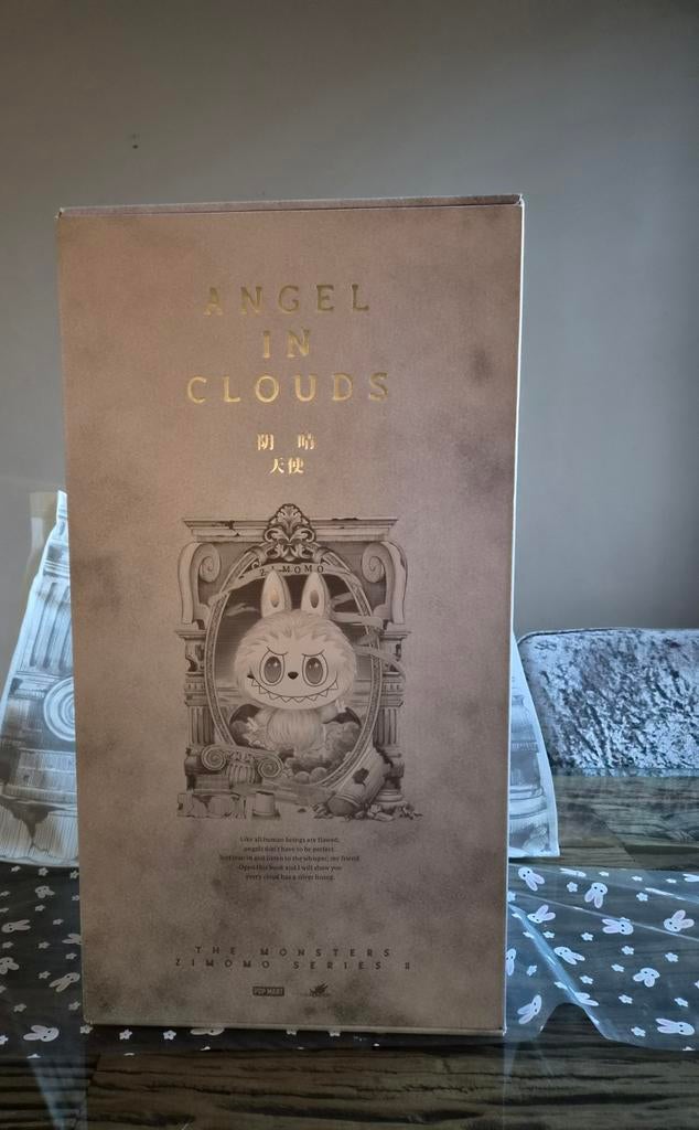 Originele Zimomo Angel in Clouds Vinyl Face Doll, Ophalen