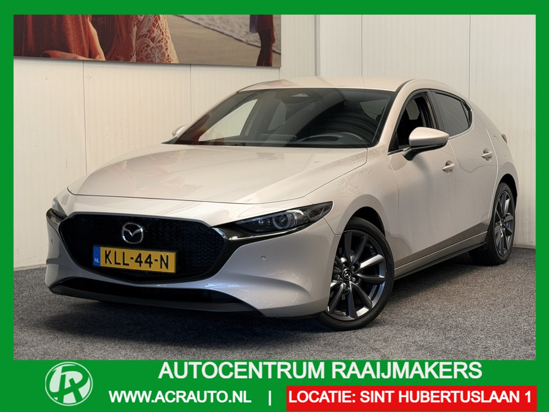 Mazda 3 2.0 E-SKYACTIV-G M HYBRID 122 AUTOMAAT EXCLUSIVE-LIN, Stof, Gebruikt, Zwart, 4 cilinders
