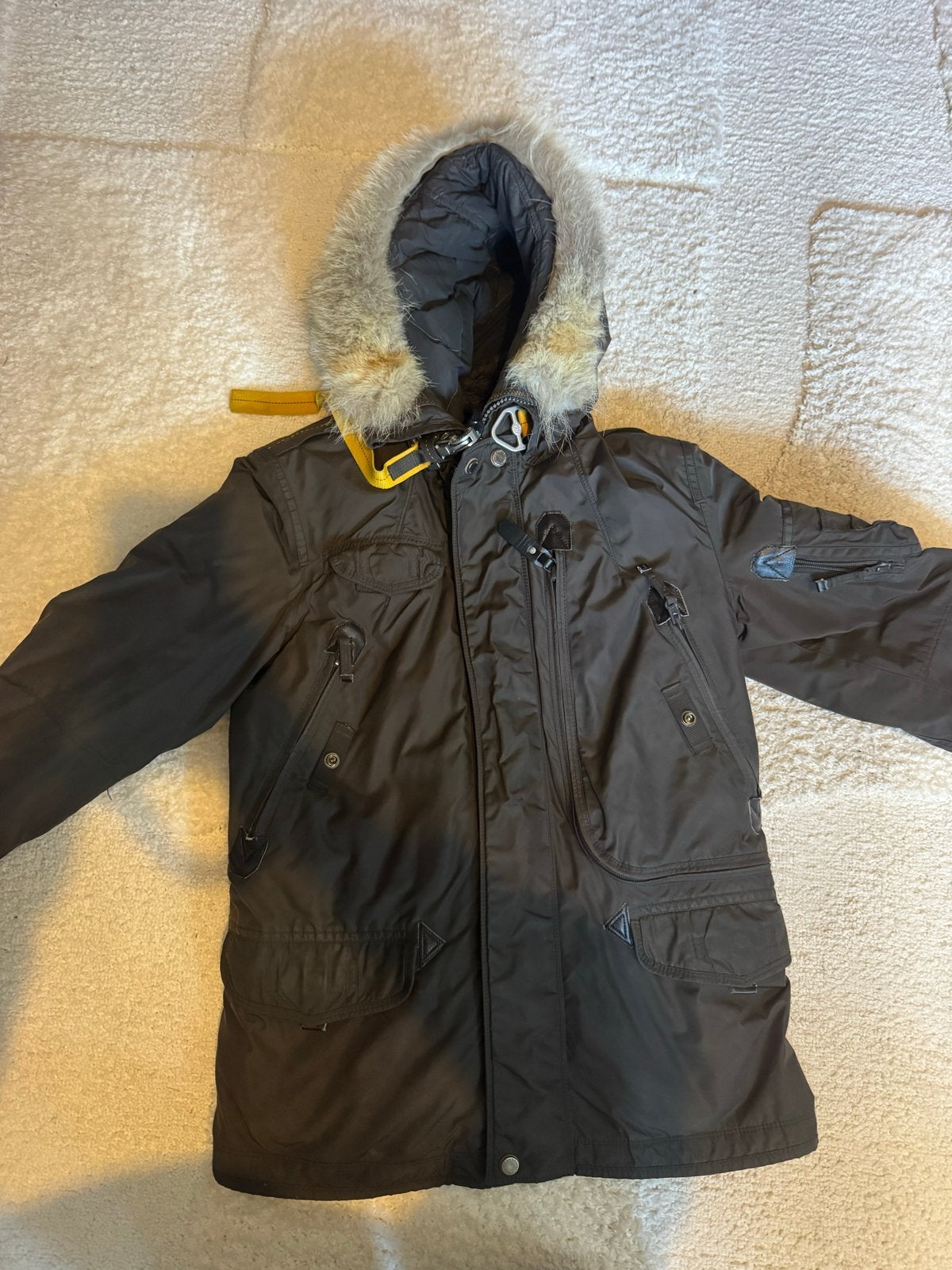 Parajumpers Kodiak Winterjas - Maat S, Ophalen of Verzenden, Zo goed als nieuw, Maat 46 (S) of kleiner, Zwart
