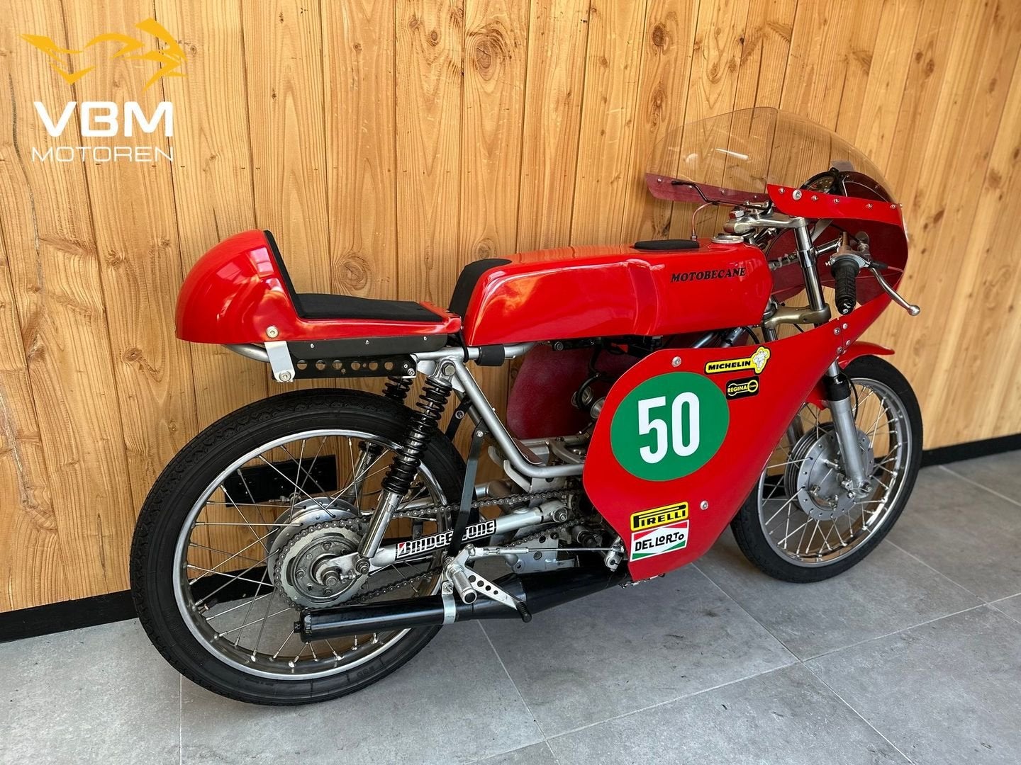 MOTOBECANE 125 cc classic racer, Motoren, Motobecane, 2 cilinders, Motorrijbewijs A, Bedrijf