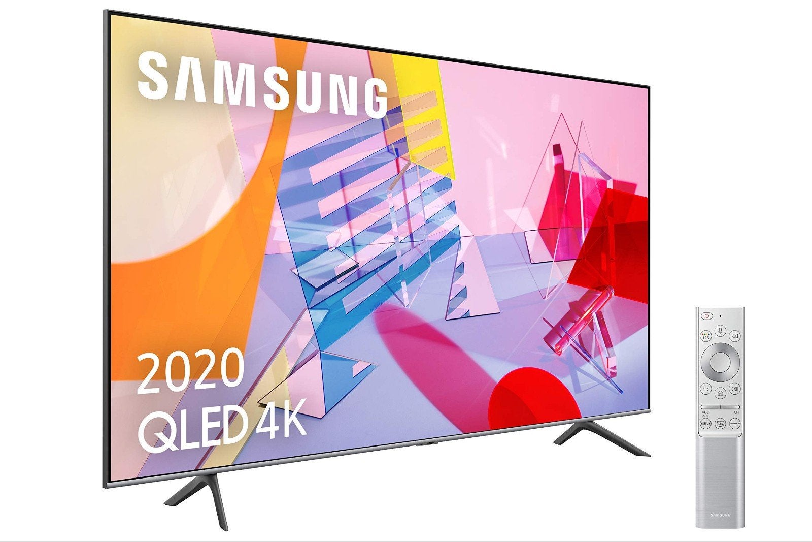 Samsung 50Q64T QLED 50 inch 4K Smart TV met beeldstreep, Audio, Tv en Foto, Televisies, Ophalen, 50 Hz, Samsung, 100 cm of meer