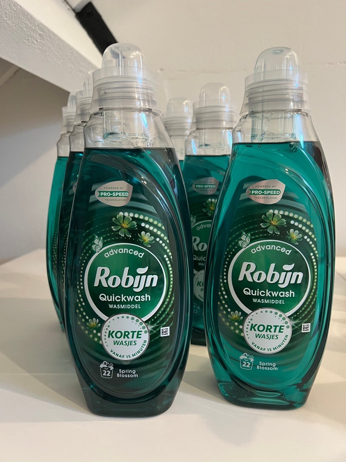 Robijn Quickwash wasmiddel Spring Blossom 6 flessen, Ophalen of Verzenden, Nieuw
