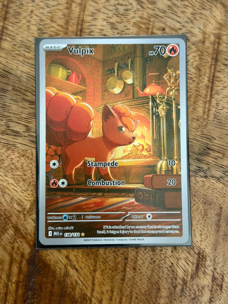 Vulpix MEG 138, Ophalen of Verzenden, Zo goed als nieuw, Losse kaart