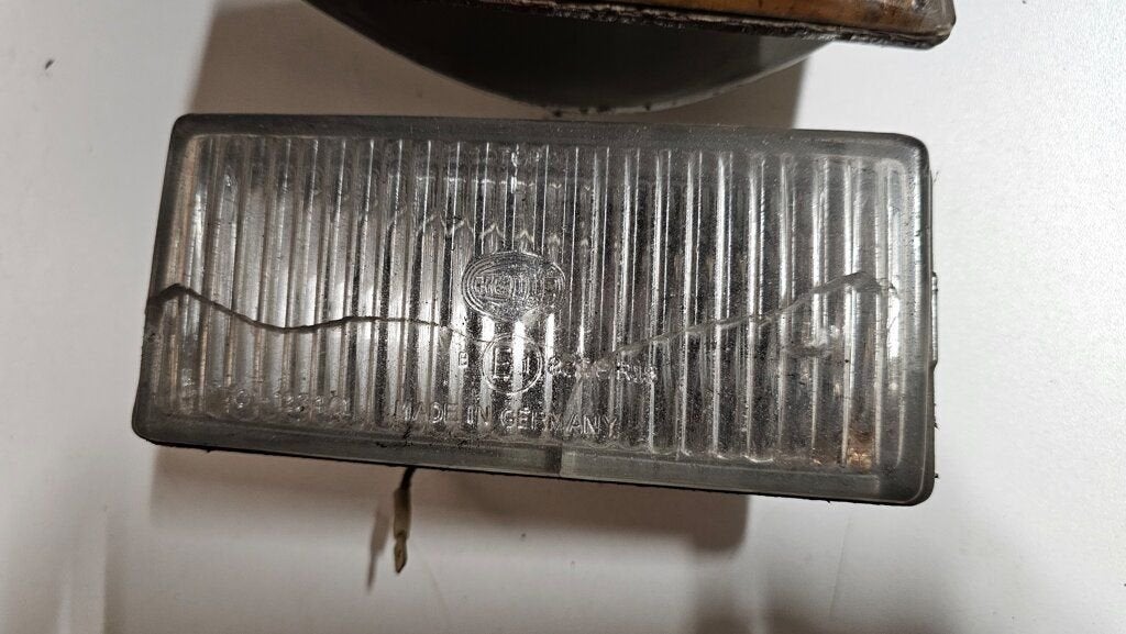 Mistlamp links glas schade BMW 3 Serie E30  type 1 631713859, Auto-onderdelen, Gebruikt, -, -, Ophalen of Verzenden