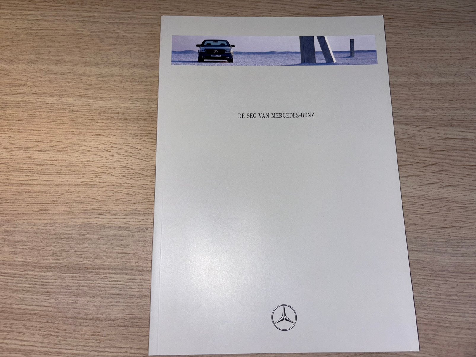 Folder Mercedes-Benz CL140 1993 (500SEC, 600SEC), Ophalen of Verzenden, Zo goed als nieuw, Mercedes